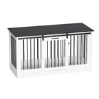 Cage pour chien élégante et robuste avec renfort en tube de fer