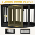 Cage pour chien élégante et robuste avec renfort en tube de fer