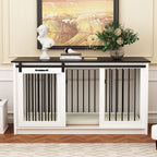 Cage pour chien élégante et robuste avec renfort en tube de fer