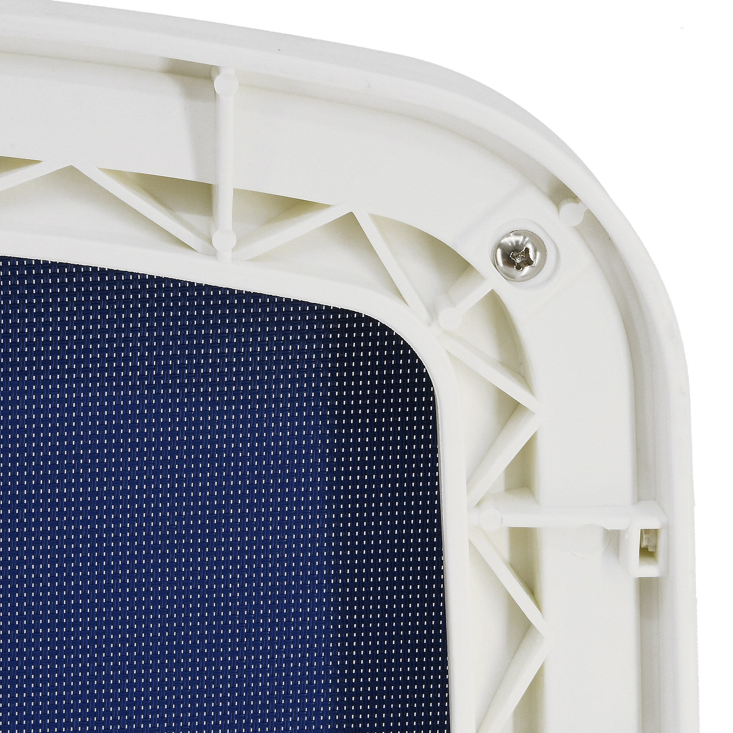 Paire de chaises longues toutes saisons de la collection Plymouth - 77 pouces