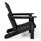 Chaises pliantes Adirondack Polytrends Laguna résistantes aux intempéries (lot de 2)