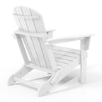 Chaises pliantes Adirondack Polytrends Laguna résistantes aux intempéries (lot de 2)
