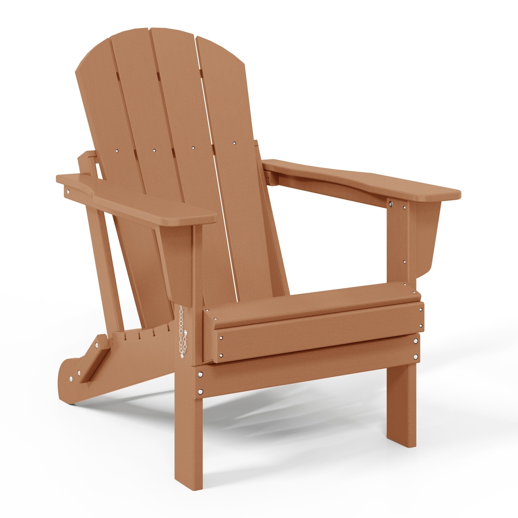 Chaises pliantes Adirondack Polytrends Laguna résistantes aux intempéries (lot de 4)