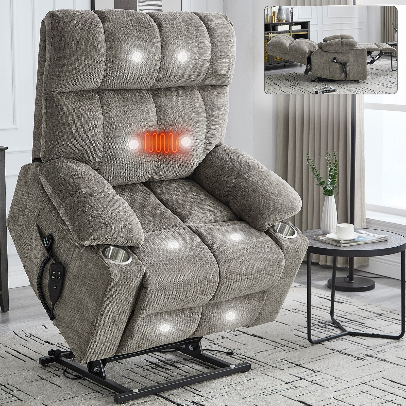 Fauteuil inclinable électrique