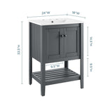 Meuble-lavabo Prestige 24