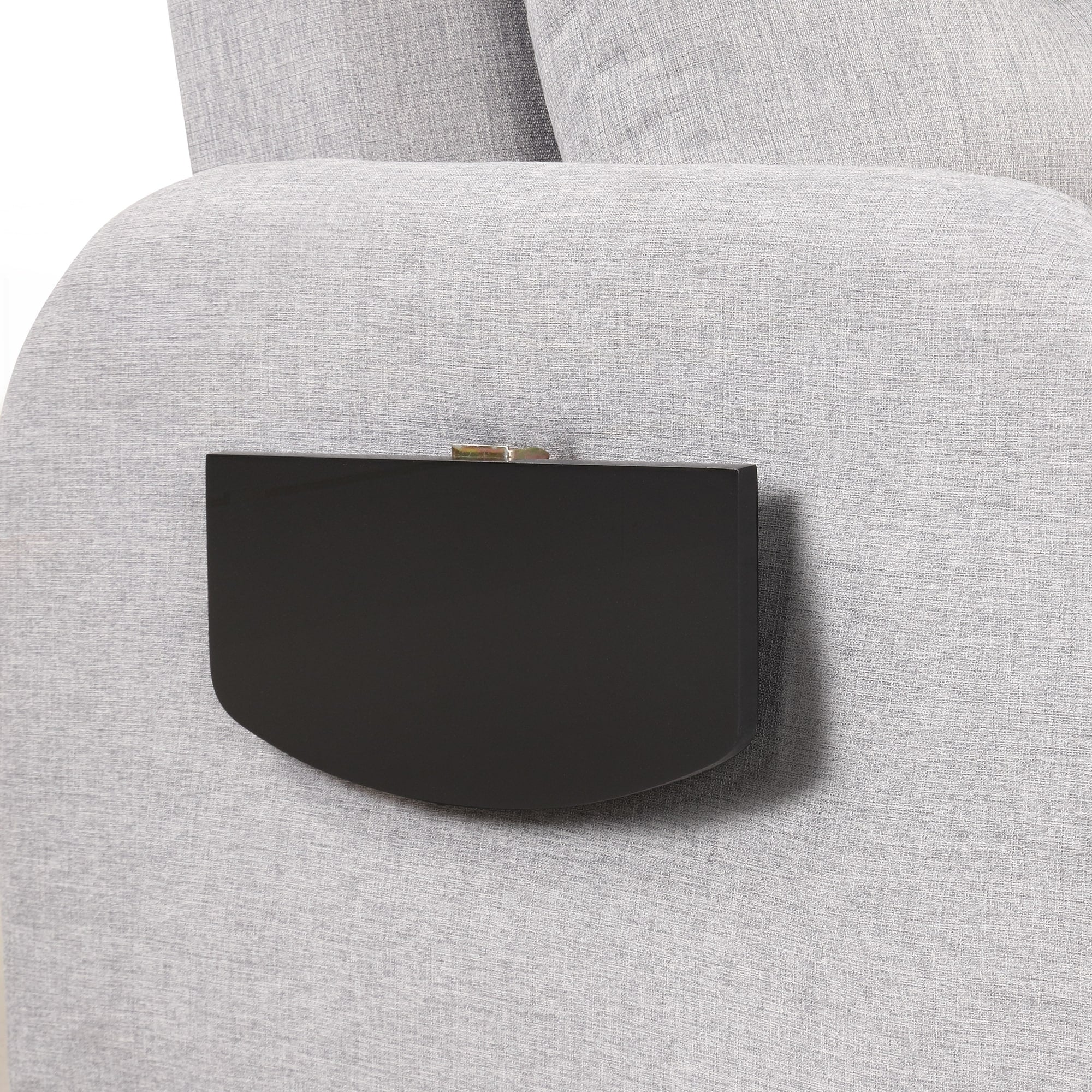 Canapé-lit gigogne 3 en 1 avec table à 2 oreilles