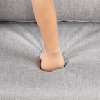 Canapé-lit gigogne 3 en 1 avec table à 2 oreilles