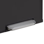 Poubelle de recyclage rectangulaire Qualiazero 16 gal (unité double 8 gal) - Acier inoxydable