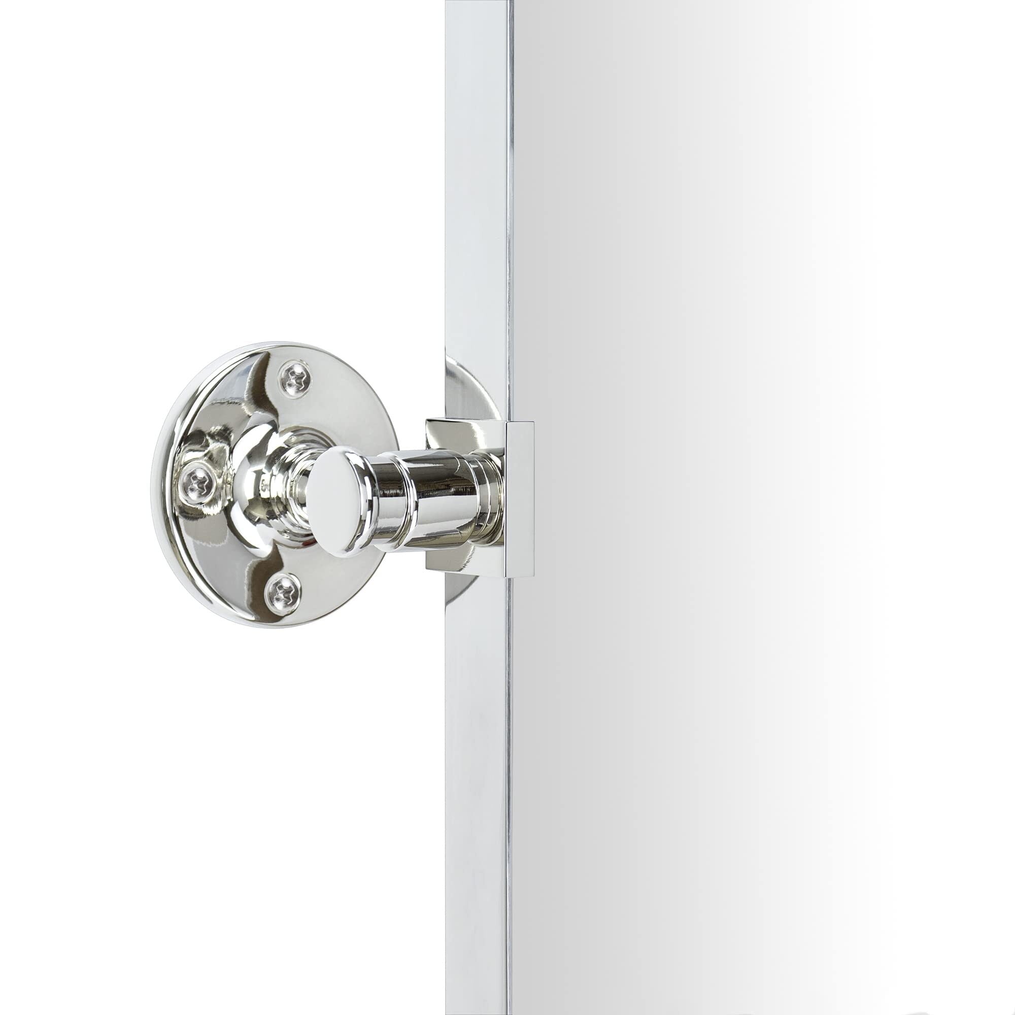 Miroir mural rectangulaire pivotant et inclinable en métal TEHOME Jonathan