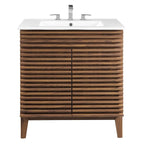Meuble-lavabo de salle de bain Render 30