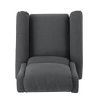 Fauteuil inclinable en cuir PU ultra-confortable Roomfitters, fauteuil inclinable luxueux pour salon ou chambre à coucher