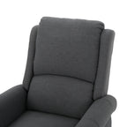 Fauteuil inclinable en cuir PU ultra-confortable Roomfitters, fauteuil inclinable luxueux pour salon ou chambre à coucher