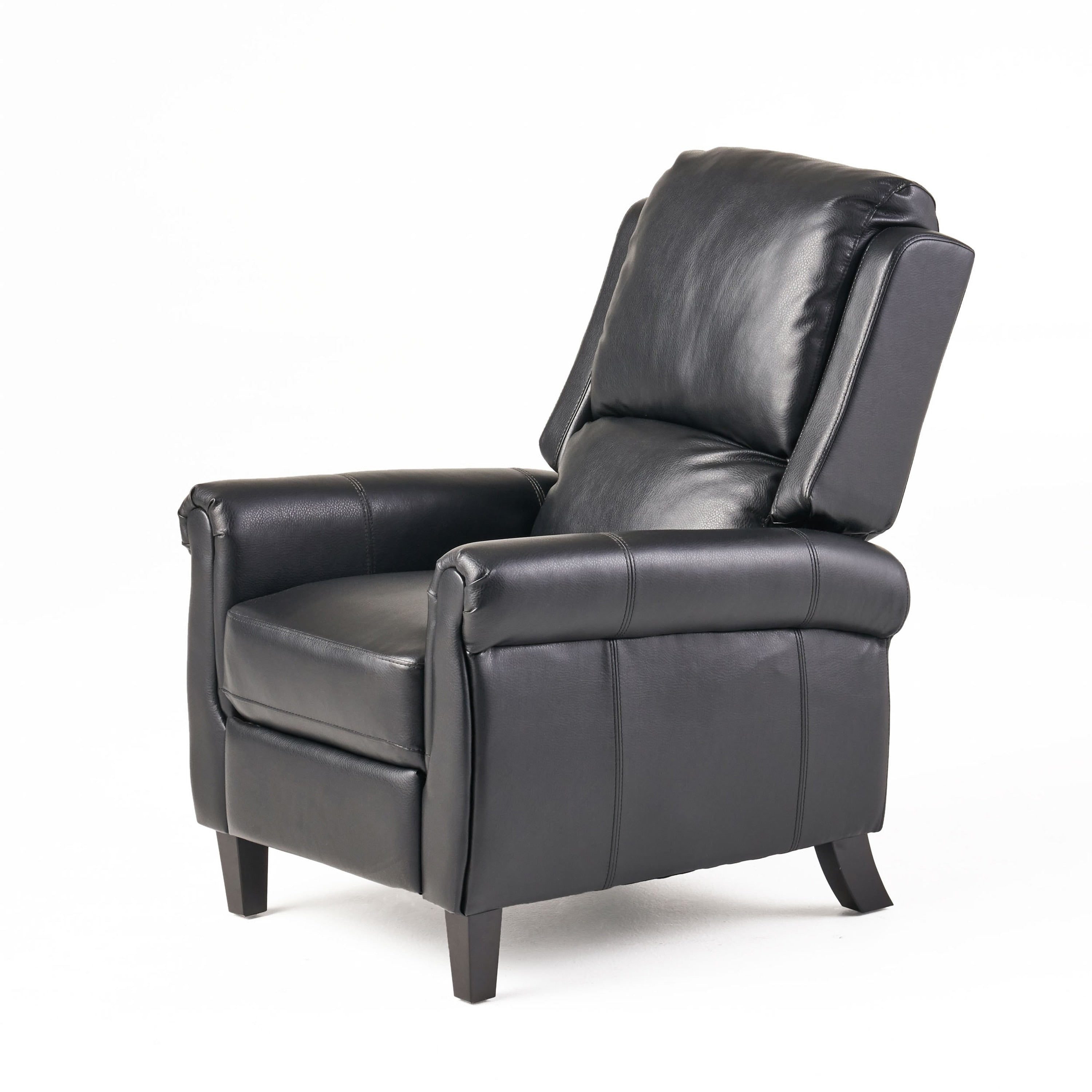 Fauteuil inclinable en cuir PU ultra-confortable Roomfitters, fauteuil inclinable luxueux pour salon ou chambre à coucher