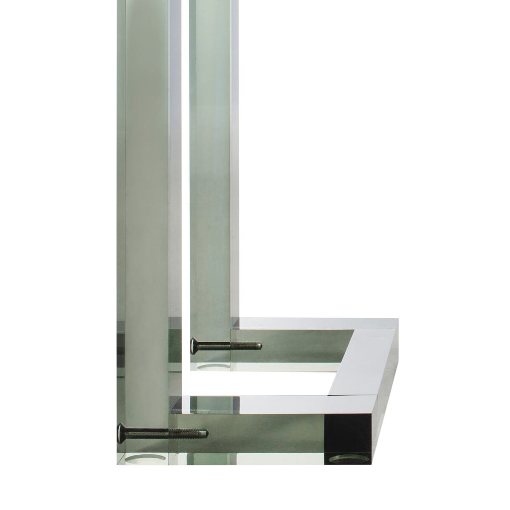 Console Safavieh Couture Camryn en acrylique transparent (60 l x 10 l x 30 h)