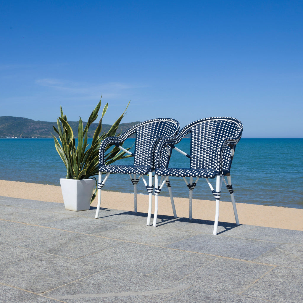 Fauteuil SAFAVIEH Doreth (lot de 2) - 23 L x 36 P x 25 H