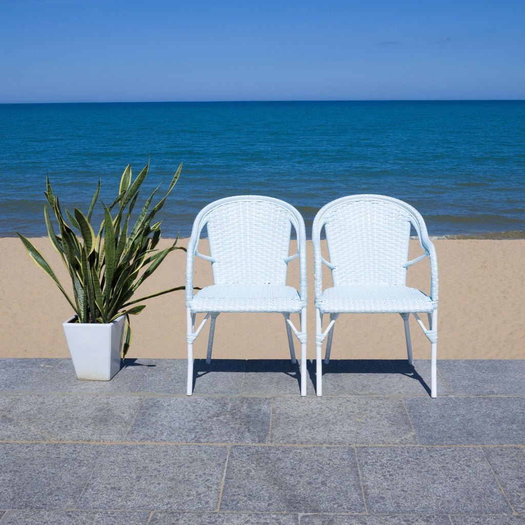 Fauteuil SAFAVIEH Doreth (lot de 2) - 23 L x 36 P x 25 H