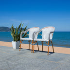 Fauteuil SAFAVIEH Doreth (lot de 2) - 23 L x 36 P x 25 H