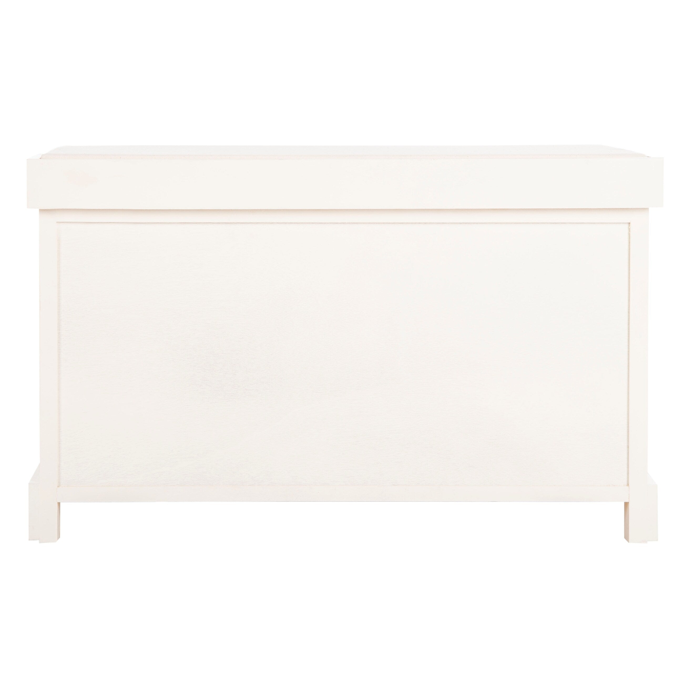 Banc de rangement tressé marron Euphemia de SAFAVIEH - 33,5 x 16,1 x 19,9 - 34 L x 16 P x 20 H