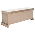 Banc de rangement à 3 tiroirs avec coussins SAFAVIEH Fiorello - 47,3 L x 15 L x 19 H - 47 L x 15 P x 19 H