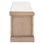 Banc de rangement à 3 tiroirs avec coussins SAFAVIEH Fiorello - 47,3 L x 15 L x 19 H - 47 L x 15 P x 19 H