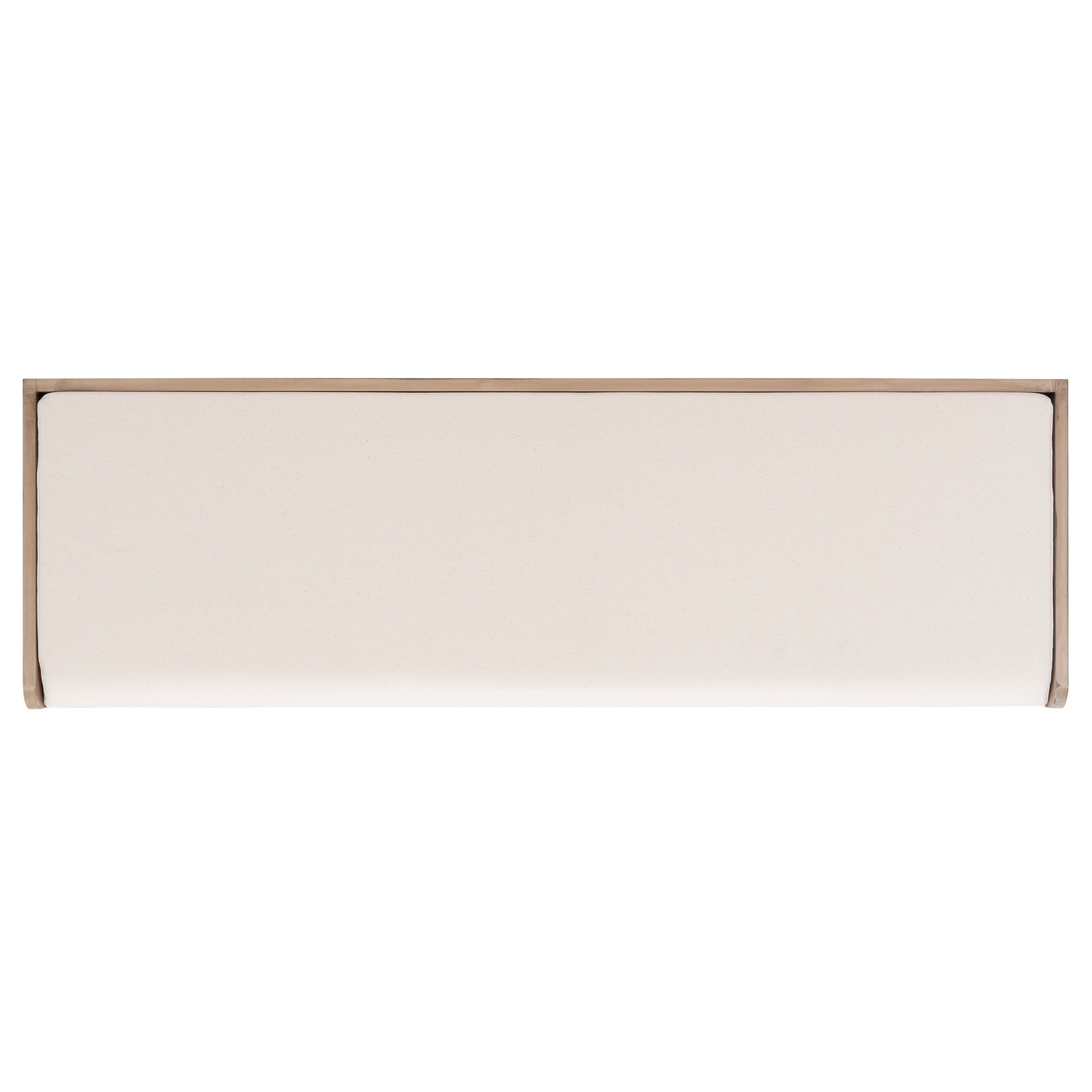 Banc de rangement à 3 tiroirs avec coussins SAFAVIEH Fiorello - 47,3 L x 15 L x 19 H - 47 L x 15 P x 19 H