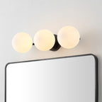 Applique murale traditionnelle SAFAVIEH Lighting Lambrini 21 (3 ampoules) - 6 L x 8 P x 21 H - 21 L x 8 P x 6 H