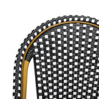 Chaise de salle à manger empilable SAFAVIEH Marolyn (lot de 2) - 18 L x 22 P x 35 H