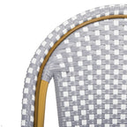 Chaise de salle à manger empilable SAFAVIEH Marolyn (lot de 2) - 18 L x 22 P x 35 H