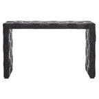 Console en rotin Mindel SAFAVIEH - 51 L x 14 P x 32 H
