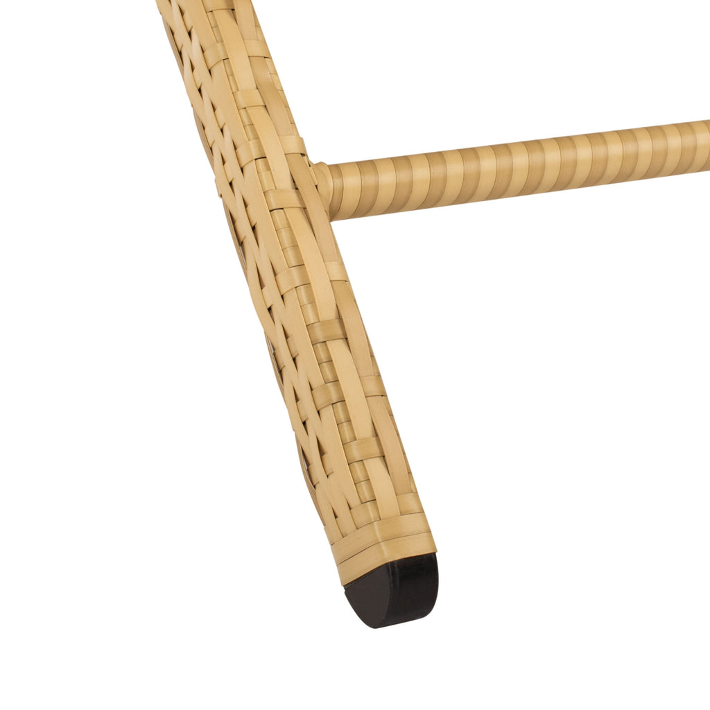 Ensemble de chaises longues d'extérieur Blaguna 3 pièces SAFAVIEH - 83 L x 20 P x 24 H