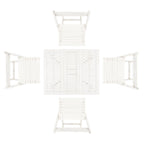 Ensemble de salle à manger d'extérieur 5 pièces SAFAVIEH Brandy - 43 x 35 x 29 cm