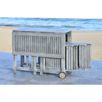 Ensemble de salle à manger d'extérieur 5 pièces SAFAVIEH Brandy - 43 x 35 x 29 cm