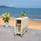 Ensemble de salle à manger d'extérieur 5 pièces SAFAVIEH Brandy - 43 x 35 x 29 cm