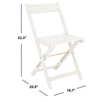 Ensemble de salle à manger d'extérieur 5 pièces SAFAVIEH Brandy - 43 x 35 x 29 cm