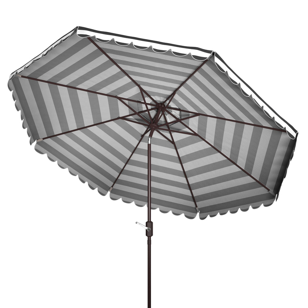 Parapluie rond à manivelle SAFAVIEH Outdoor Jaylee 11 pieds
