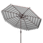 Parapluie rond à manivelle SAFAVIEH Outdoor Jaylee 11 pieds