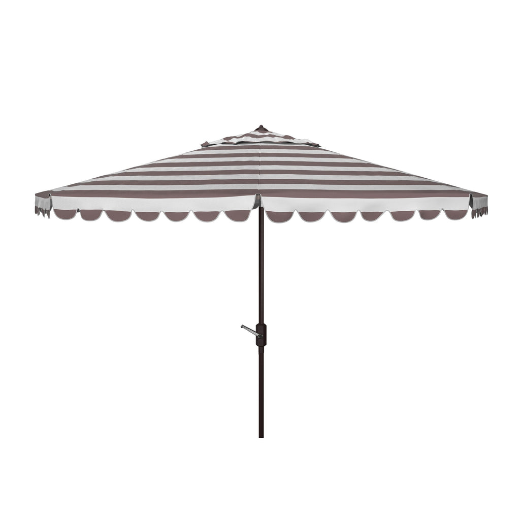 Parapluie rond à manivelle SAFAVIEH Outdoor Jaylee 11 pieds