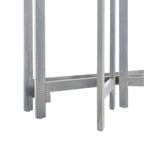 Ensemble de salon d'angle d'extérieur Kenna 3 pièces pour balcon SAFAVIEH - 39 L x 19 P x 33 H