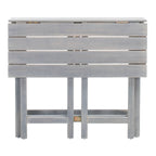 Ensemble de salon d'angle d'extérieur Kenna 3 pièces pour balcon SAFAVIEH - 39 L x 19 P x 33 H