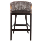 Tabouret de bar en rotin SAFAVIEH Virona de 76 cm (22,3 po l x 20,5 po l x 39 po H)