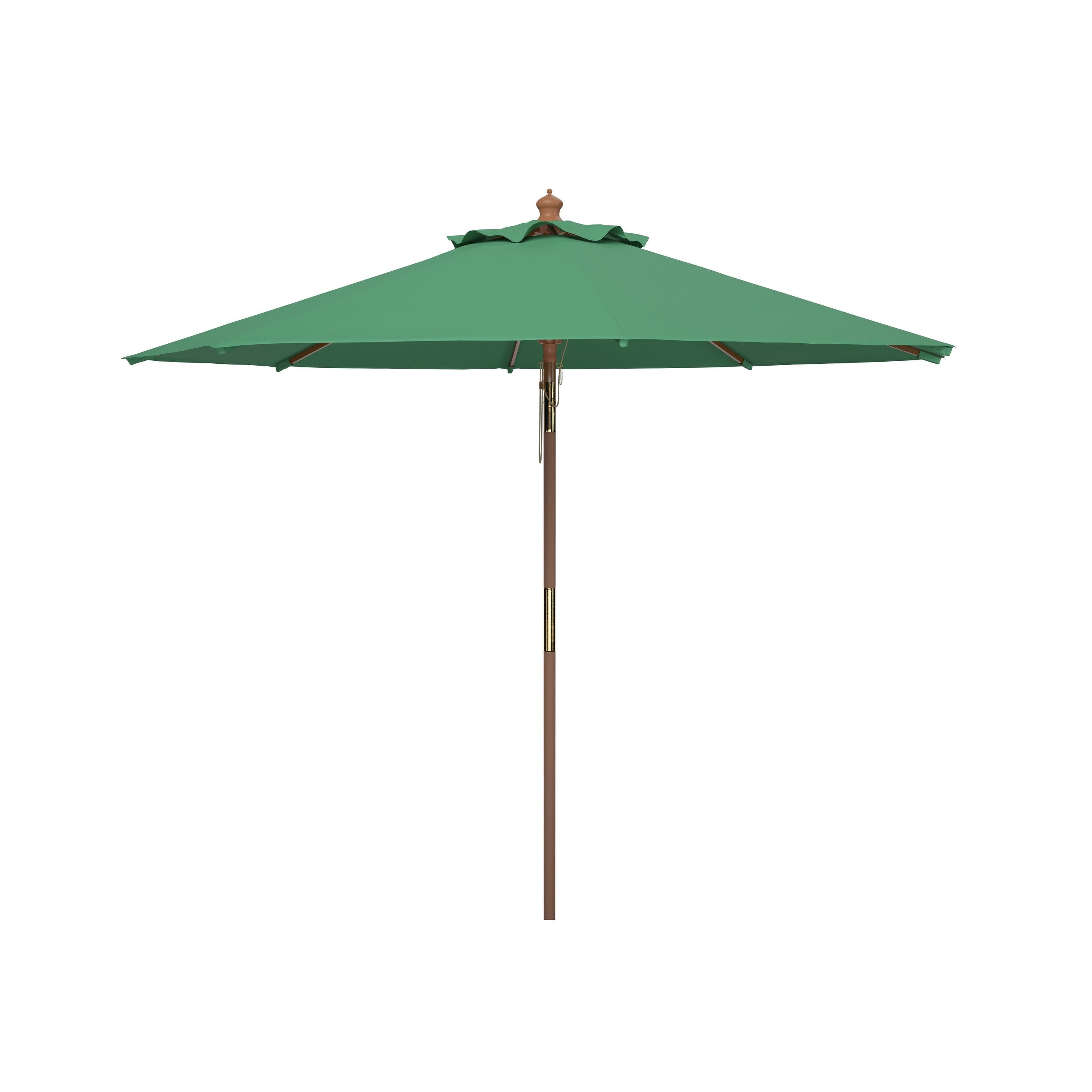Parasol d'extérieur en bois SAFAVIEH Zlatana de 2,7 m