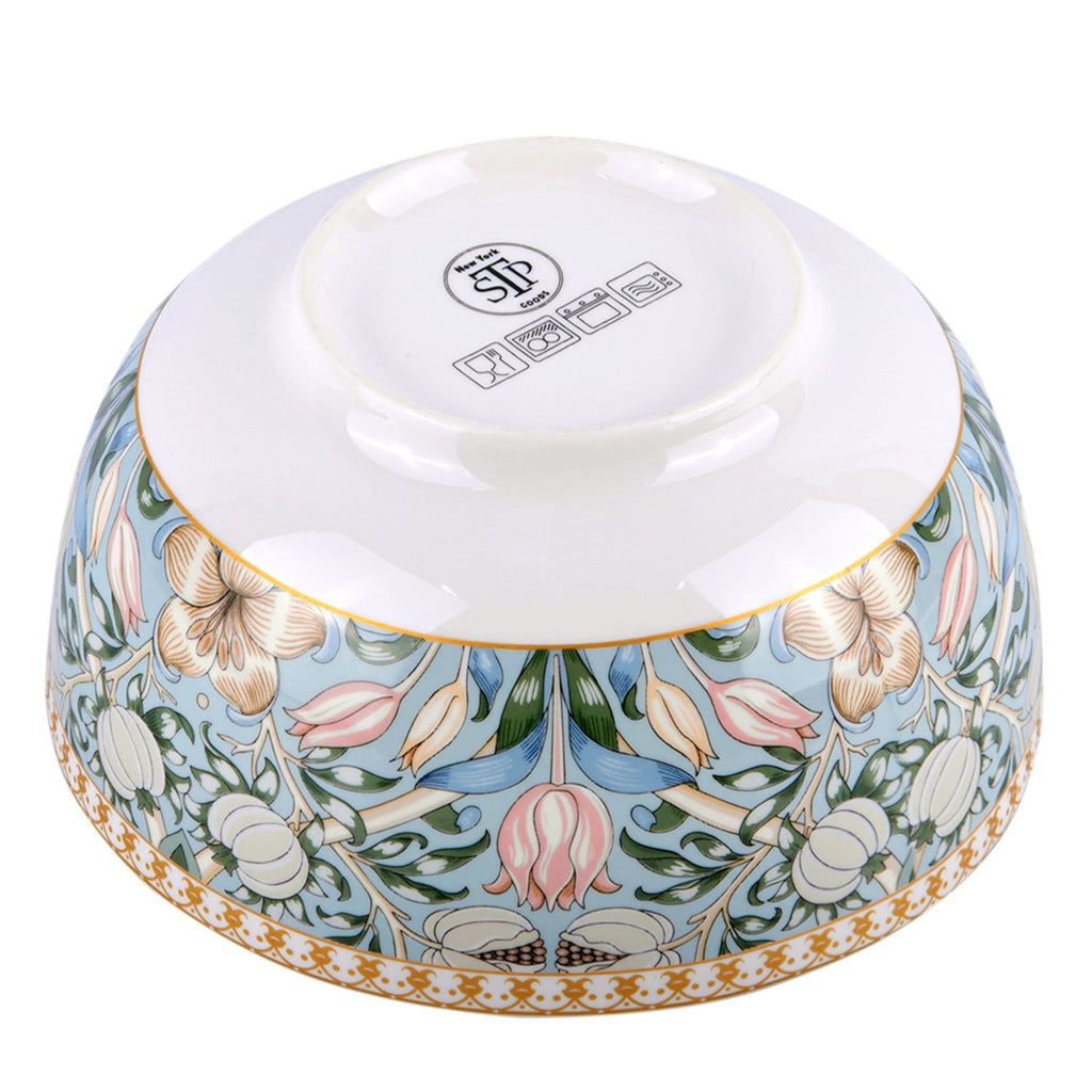 Service de table en porcelaine fine Morris Garden de STP Goods, 24 pièces pour 6 personnes