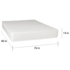 Matelas Select Luxury 14 pouces en mousse à mémoire de forme avec gel et technologie de refroidissement