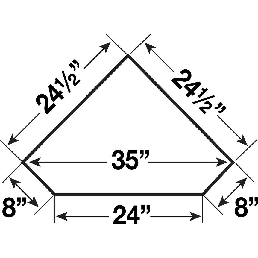 Ensemble de coiffeuse d'angle Shaker 3 pièces