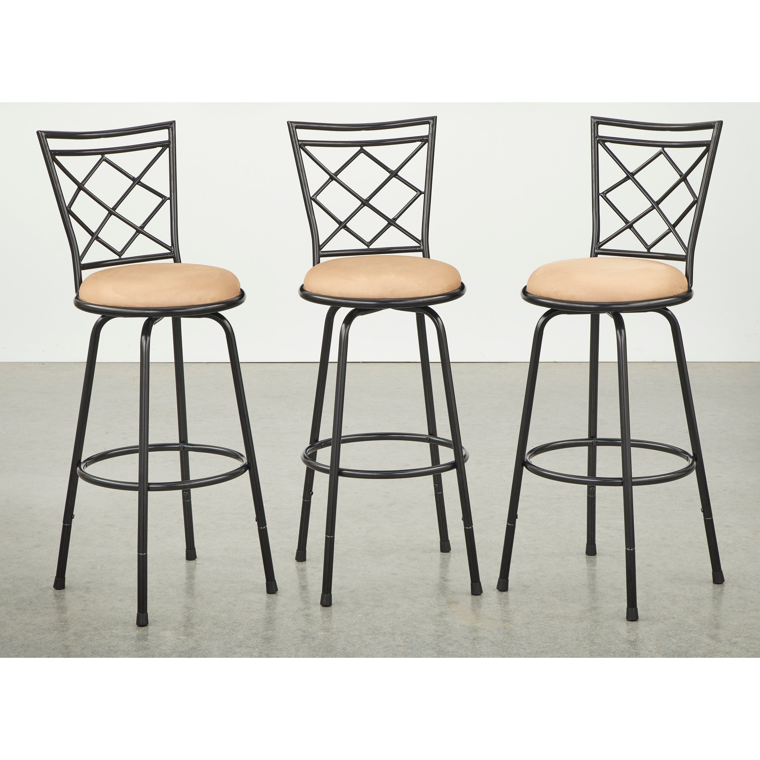 Tabourets pivotants à hauteur réglable Alyssa Simple Living (lot de 3)