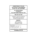 Matelas Slumber Solutions 14 pouces en mousse à mémoire de forme gel Choisissez votre confort - Blanc