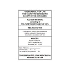 Matelas en mousse à mémoire de forme Slumber Solutions Active 14 pouces au charbon de bois