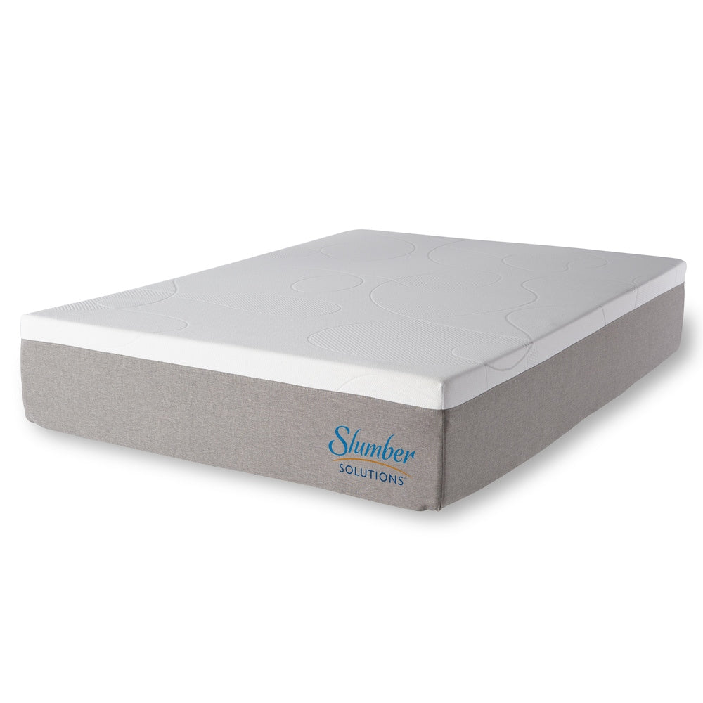 Slumber Solutions Matelas en mousse à mémoire de forme gel 12 pouces Choisissez votre confort