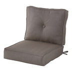 Ensemble de coussins d'extérieur à siège profond Sunbrella de qualité supérieure, 2 pièces