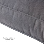 Ensemble de coussins d'extérieur à siège profond Sunbrella de qualité supérieure, 2 pièces